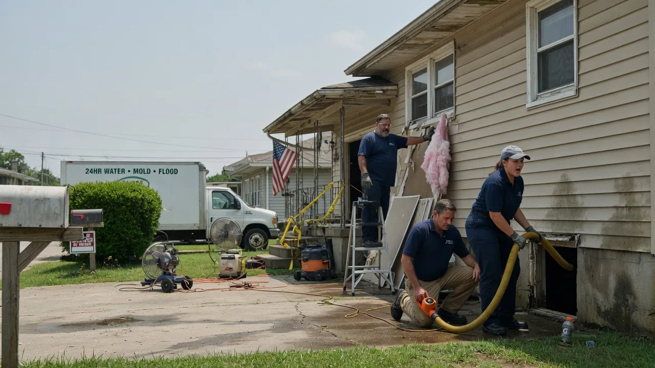 Water Damage Repair in Slate Run, PA near me